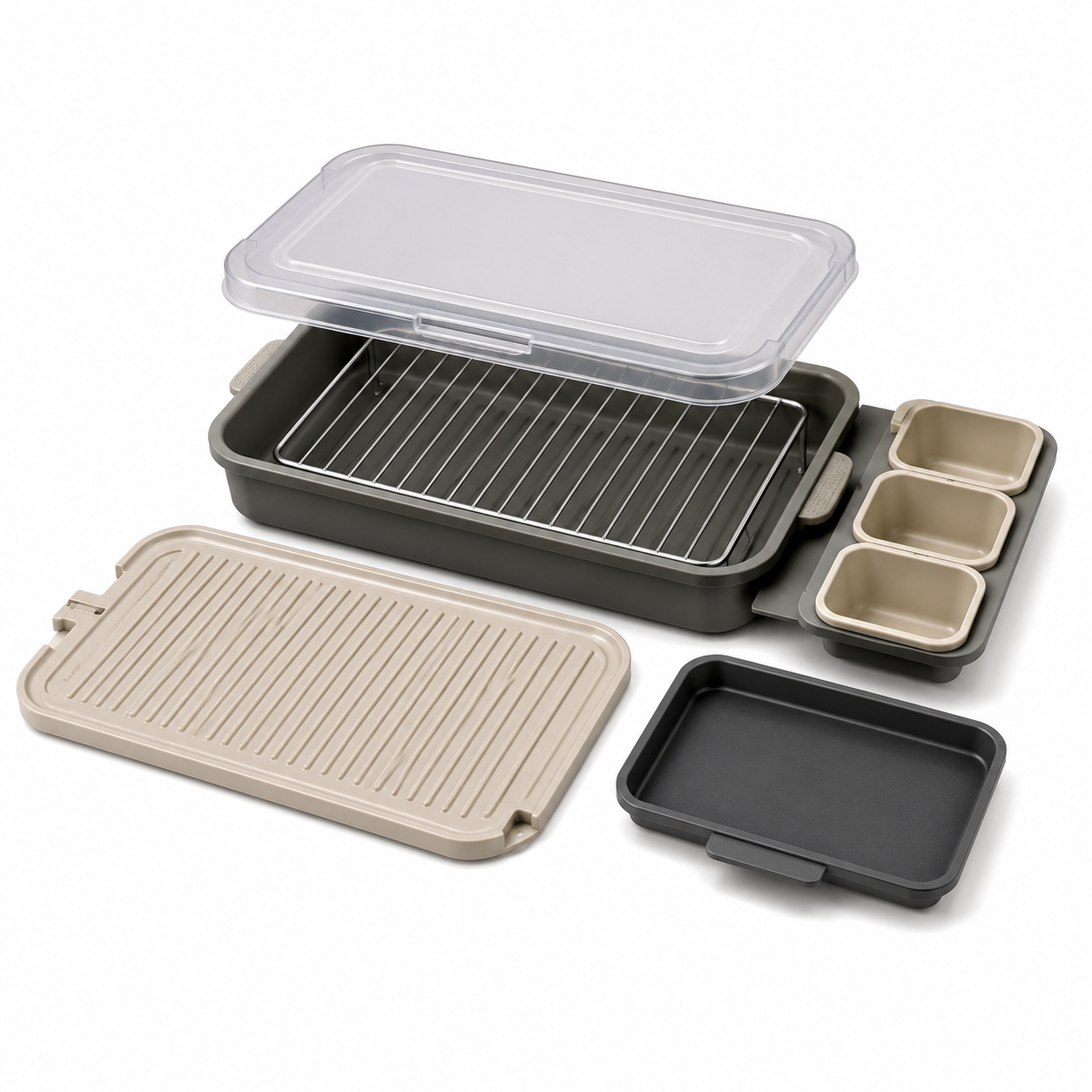 finlandselectvip™ 6-in-1 Thawing, Marinating & Grill Prep Station