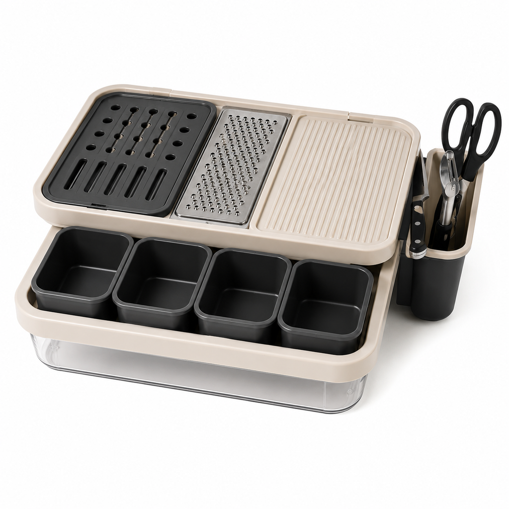 finlandselectvip™ 6-in-1 Herb, Citrus & Garnish Prep Station