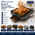 finlandselectvip™ 6-in-1 Oven-to-Table Roasting & Carving Station