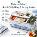 finlandselectvip™ 4-in-1 Chilled Prep & Serving Station
