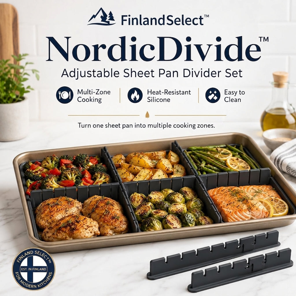 finlandselectvip™ NordicDivide™ Adjustable Sheet Pan Divider Set